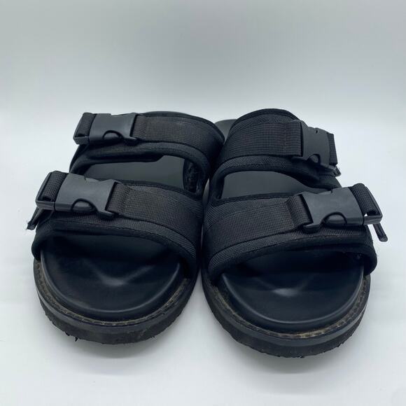 Greats Brooklyn Black Utility Slides Sandals Gorpcore Buckles Men\'s size 11 main image 7